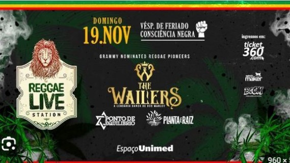 Reggae Live Station com The Wailers, Ponto de Equilíbrio e Planta & Raiz